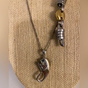 Necklace and the bracelet